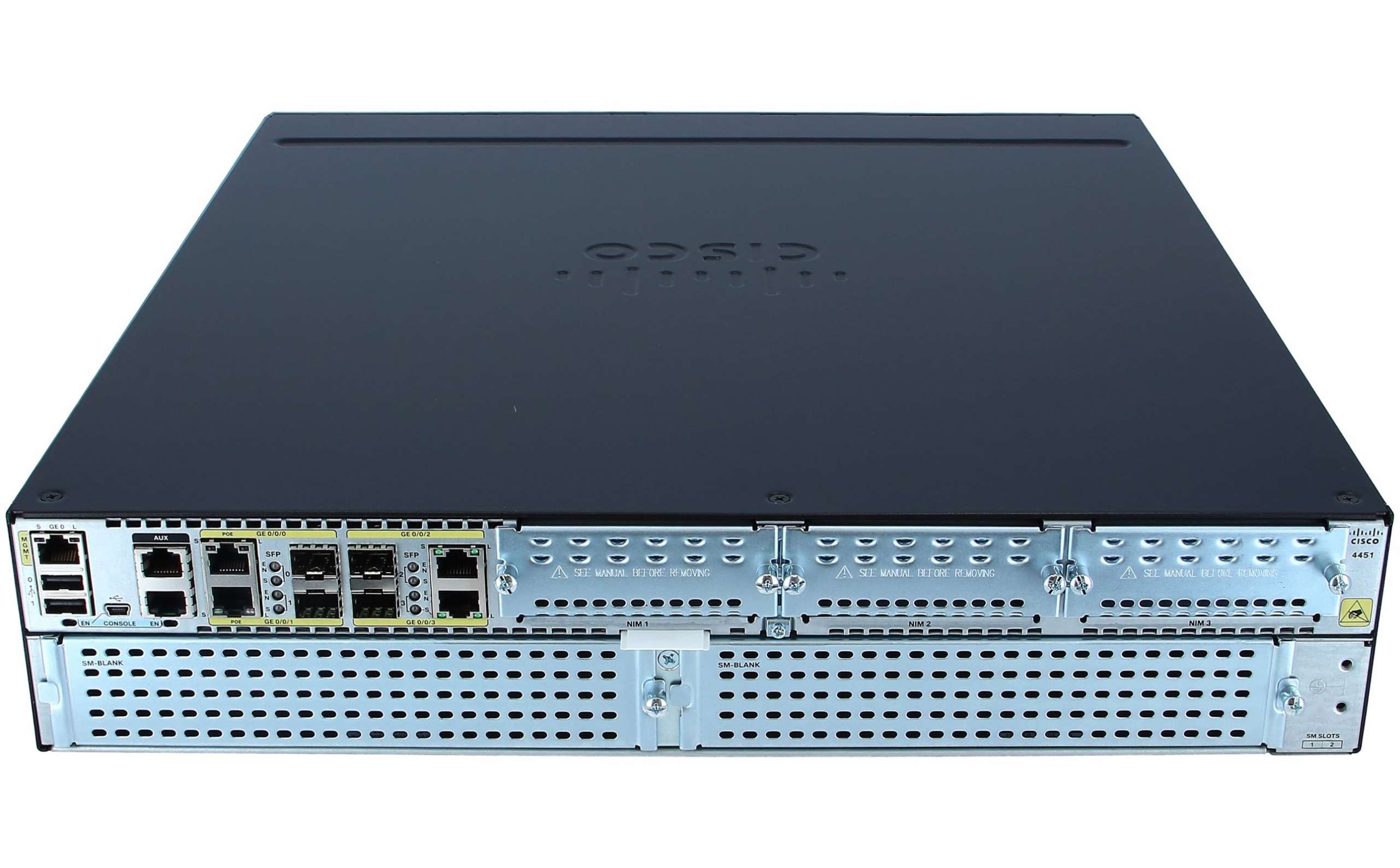 Cisco Cisco 4451-X (ISR4451-X/K9 V08) サービス統合型ルータ  シスコ 初期化済み ☆