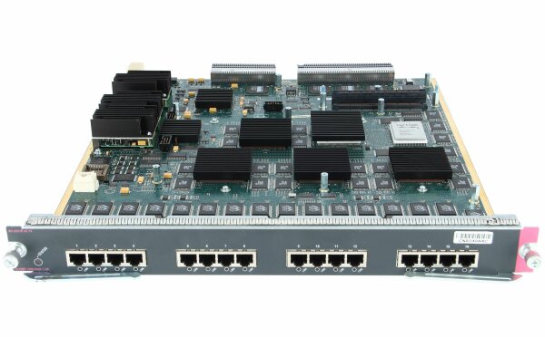 Cisco -  WS-X6516-GE-TX -  Catalyst 6500 16-port 10/100/1000 GE Module, Cross-Bar