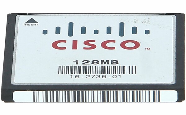 Cisco -  MEM3800-128CF= -  128MB CF for the Cisco 3800 Series