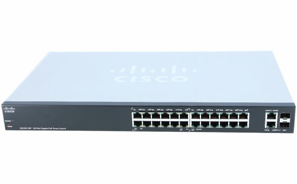 Cisco -  SLM2024PT-EU -  SG200-26P 26-port Gigabit PoE Smart Switch