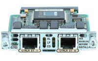 Cisco -  VWIC-2MFT-G703= -  2-Port RJ-48 Multiflex Trunk...