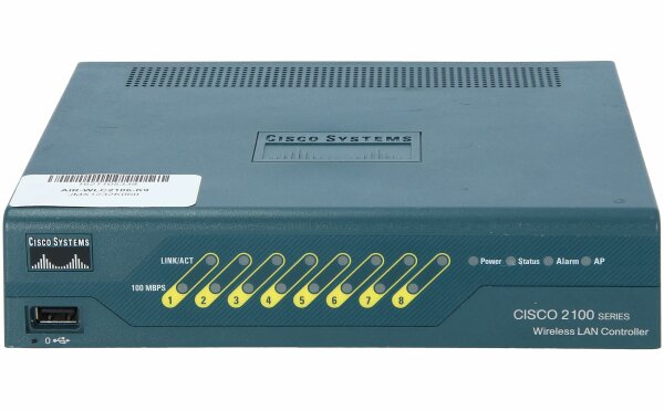 Cisco -  AIR-WLC2106-K9 -  2100 Series WLAN Controller for up to 6 Lightweight APs