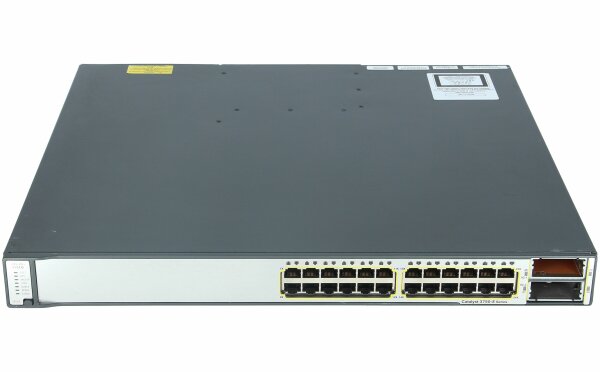 Cisco -  WS-C3750E-24TD-S -  Catalyst 3750E 24 10/100/1000+2*10GE(X2),265W,IPB s/w