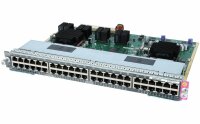 Cisco -  WS-X4648-RJ45V-E= -  Catalyst 4500 E-Series 48-Port PoE 802.3af 10/100/1000(RJ45)