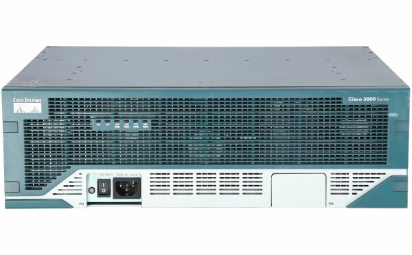 Cisco -  CISCO3845-SRST/K9 -  3845 Voice Bundle w/ PVDM2-64,FL-SRST-250,SP Serv,128F/512D