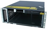 Cisco -  WS-C6503-E= -  Catalyst 6500 Enhanced 3-slot chassis,4RU,no PS,no Fan Tray