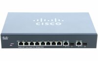 Cisco -  SG300-10PP-K9-EU -  Cisco SG300-10PP 10-port...