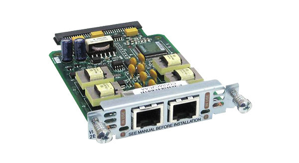 Cisco -  VIC3-2E/M -  Two-port Voice Interface Card - E and M