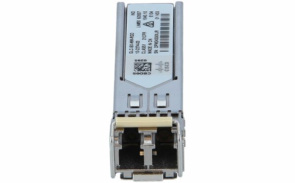 Cisco - GLC-SX-MM-RGD= - SFP (mini-GBIC) transceiver module - GigE - 1000Base-SX - LC/PC multi-mode - bis zu 550 m - 850 nm