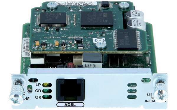 Cisco -  HWIC-1ADSL-M= -  1-port ADSL HWIC w/Annex M