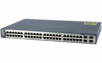 Cisco -  WS-C3750V2-48TS-S -  Catalyst 3750V2 48 10/100 + 4 SFP Standard Image