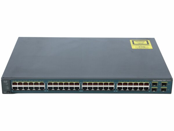 Cisco -  WS-C3560V2-48TS-S -  Catalyst 3560V2 48 10/100 + 4 SFP + IPB (Standard) Image