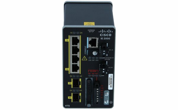 Cisco -  IE-2000-4TS-L -  IE 4 10/100,2 FE SFP, Lite