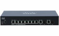 Cisco -  SG350-10-K9-EU -  Cisco Small Business SG350-10 - Switch - L3