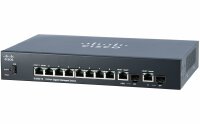 Cisco -  SG350-10-K9-EU -  Cisco Small Business SG350-10 - Switch - L3