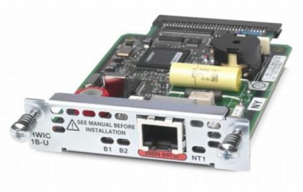 Cisco -  HWIC-1B-U= -  1-port ISDN BRI NT1 HWIC