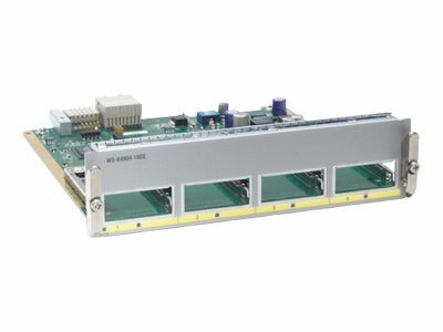 Cisco -  WS-X4904-10GE= -  4 port wire speed 10GE card