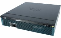 Cisco -  CISCO2921/K9 -  Cisco 2921 w/3 GE,4 EHWIC,3 DSP,1 SM,256MB CF,512MB DRAM,IPB