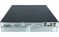 Cisco -  CISCO2921/K9 -  Cisco 2921 w/3 GE,4 EHWIC,3 DSP,1 SM,256MB CF,512MB DRAM,IPB