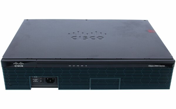 Cisco -  CISCO2911/K9 -  Cisco 2911 w/3 GE,4 EHWIC,2 DSP,1 SM,256MB CF,512MB DRAM,IPB