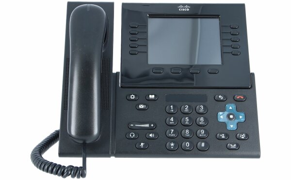 Cisco -  CP-8961-C-K9= -  Cisco Unified IP Endpoint 8961, Charcoal, Thick handset