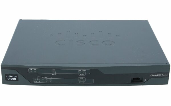 Cisco -  CISCO888-K9 -  Cisco888 G.SHDSL Sec Router w/ ISDN B/U