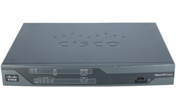 Cisco -  CISCO881-SEC-K9 -  Cisco 881 Ethernet Sec Router w/ Adv IP Services