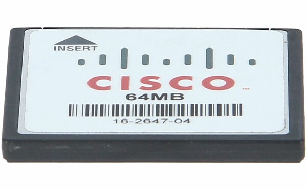 Cisco -  MEM2800-64CF= -  64MB CF for the Cisco 2800 Series