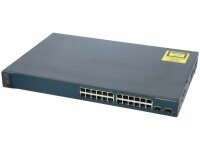 Cisco -  WS-C3560V2-24TS-SD -  Catalyst 3560V2 24 10/100 + 2 SFP  + IPB Image + DC Power