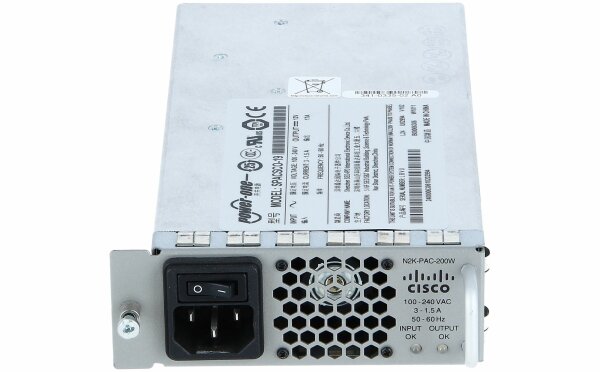 Cisco -  N2K-PAC-200W -  N2K-C2148 Series FEX 200W AC Power Supply