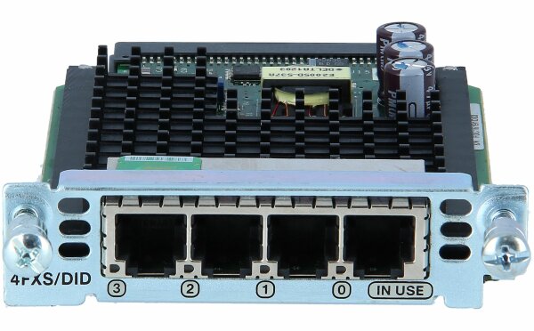 Cisco -  VIC3-4FXS/DID= -  Four-Port Voice Interface Card - FXS and DID