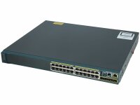 Cisco -  WS-C2960S-24PS-L -  Catalyst 2960S 24 GigE PoE 370W, 4 x SFP LAN Base