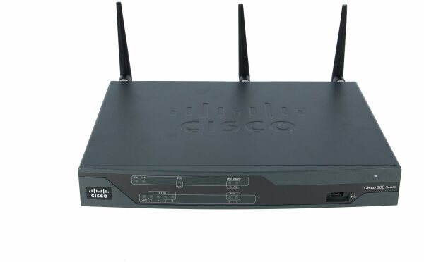 Cisco -  CISCO861W-GN-A-K9 -  Cisco 861 Ethernet Security Router 802.11n FCC Compliant