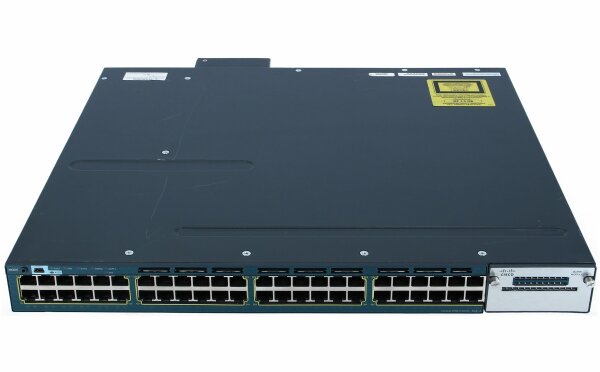 Cisco -  WS-C3560X-48PF-S -  Catalyst 3560X 48 Port Full PoE IP Base