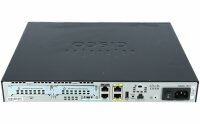 Cisco -  CISCO1921/K9 -  C1921 Modular Router, 2 GE, 2 EHWIC slots, 512DRAM, IP Base