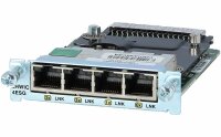 Cisco -  EHWIC-4ESG= -  Four port 10/100/1000 Ethernet switch interface card