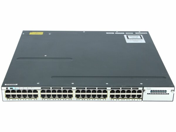 Cisco -  WS-C3750X-48P-S -  Catalyst 3750X 48 Port PoE IP Base