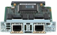 Cisco -  VWIC-2MFT-E1= -  2-Port RJ-48 Multiflex Trunk - E1