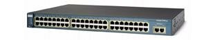 Cisco -  WS-C2950SX-48-SI -  48 10/100 and 2 1000BASE-SX uplink ports, Standard Image