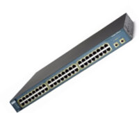 Cisco -  WS-C2950SX-48-SI -  48 10/100 and 2 1000BASE-SX uplink ports, Standard Image