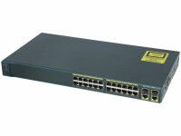 Cisco -  WS-C2960-24LC-S -  Catalyst 2960 24 10/100 (8 PoE) + 2 T/SFP LAN Lite Image