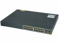 Cisco -  WS-C2960-24PC-S -  Catalyst 2960 24 10/100 PoE + 2 T/SFP LAN Lite Image