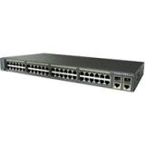 Cisco -  WS-C2960-48PST-S -  Catalyst 2960 48 10/100 PoE + 2 1000BT +2 SFP LAN Lite Image