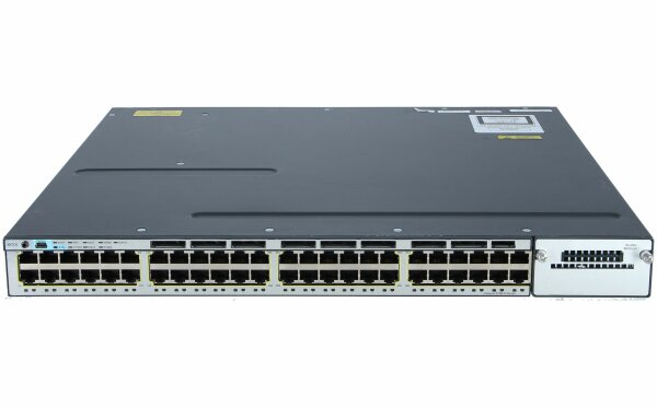 Cisco -  WS-C3750X-48T-L -  Catalyst 3750X 48 Port Data LAN Base