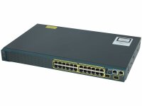 Cisco -  WS-C2960S-24PD-L -  Catalyst 2960S 24 GigE PoE 370W, 2 x 10G SFP+ LAN Base