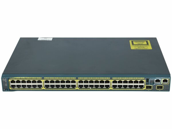 Cisco -  WS-C2960S-48TS-S -  Catalyst 2960S 48 GigE, 2 x SFP LAN Lite