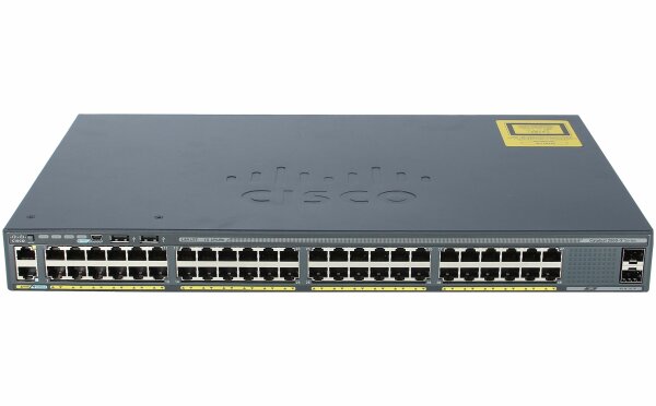 Cisco -  WS-C2960X-48TS-LL -  Catalyst 2960-X 48 GigE, 2 x 1G SFP, LAN Lite