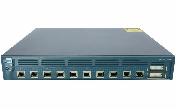 Cisco -  WS-C3550-12T -  10-10/100/1000 ports + 2 GBIC ports: EMI