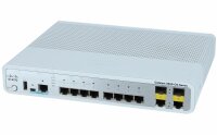 Cisco -  WS-C3560CG-8TC-S -  Catalyst 3560C Switch 8 GE, 2 x Dual Uplink, IP Base