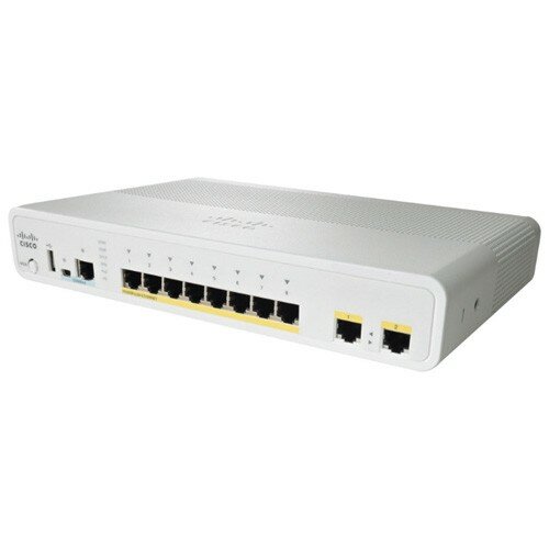 Cisco -  WS-C3560CPD-8PT-S -  Catalyst 3560C PD PSE Switch 8 GE PoE 2 x 1G, IP Base